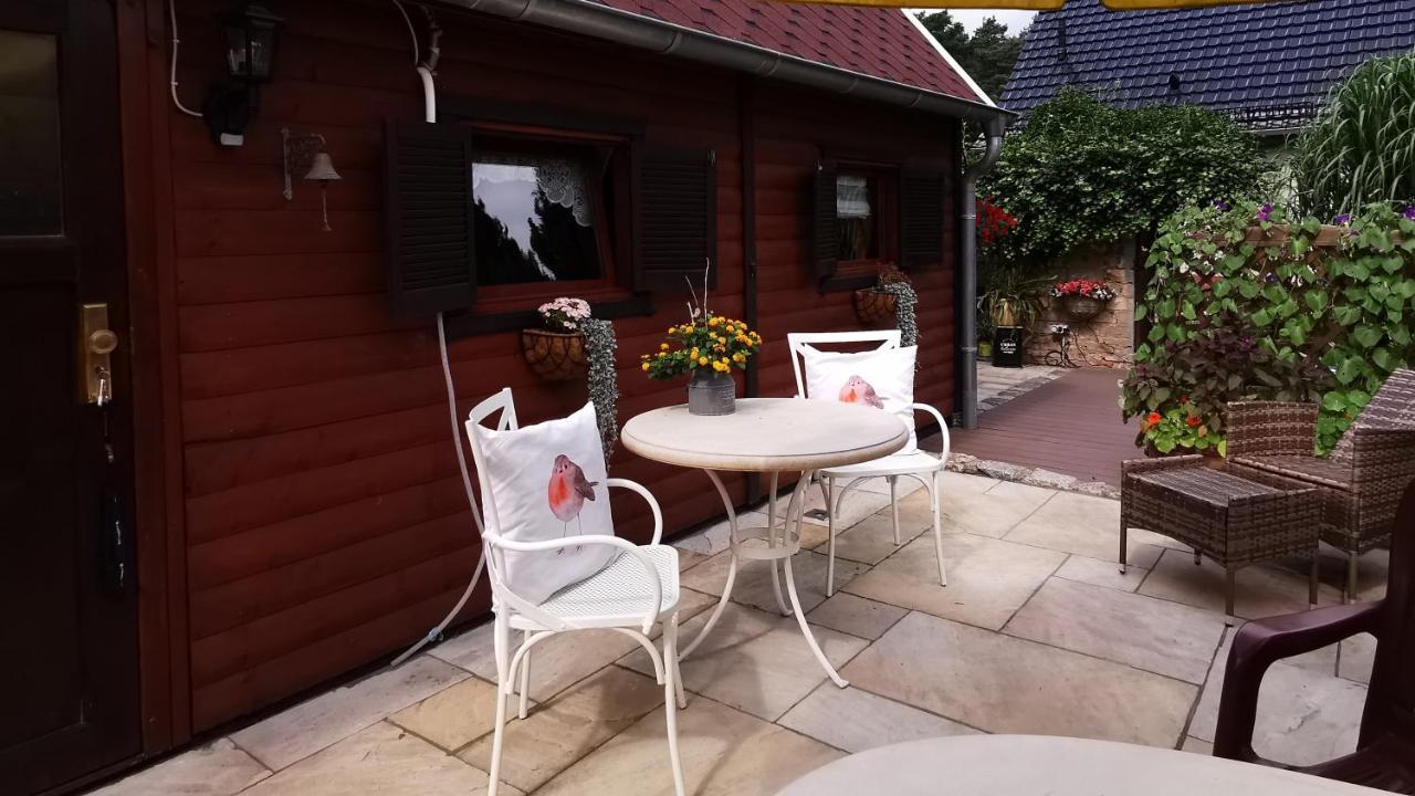 Ferienhaus Mit Mediterraner Terrasse Müllrose المظهر الخارجي الصورة
