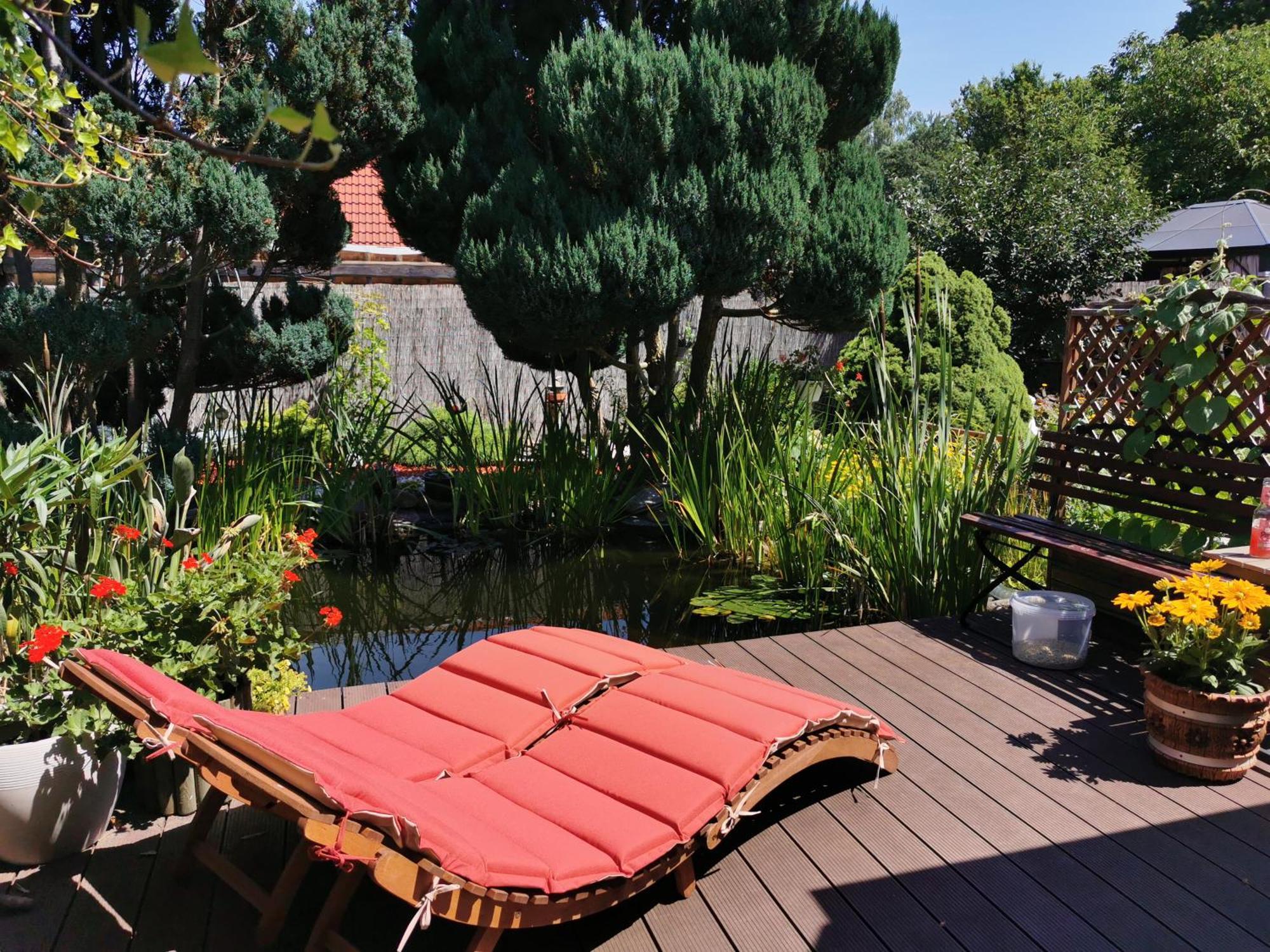 Ferienhaus Mit Mediterraner Terrasse Müllrose المظهر الخارجي الصورة