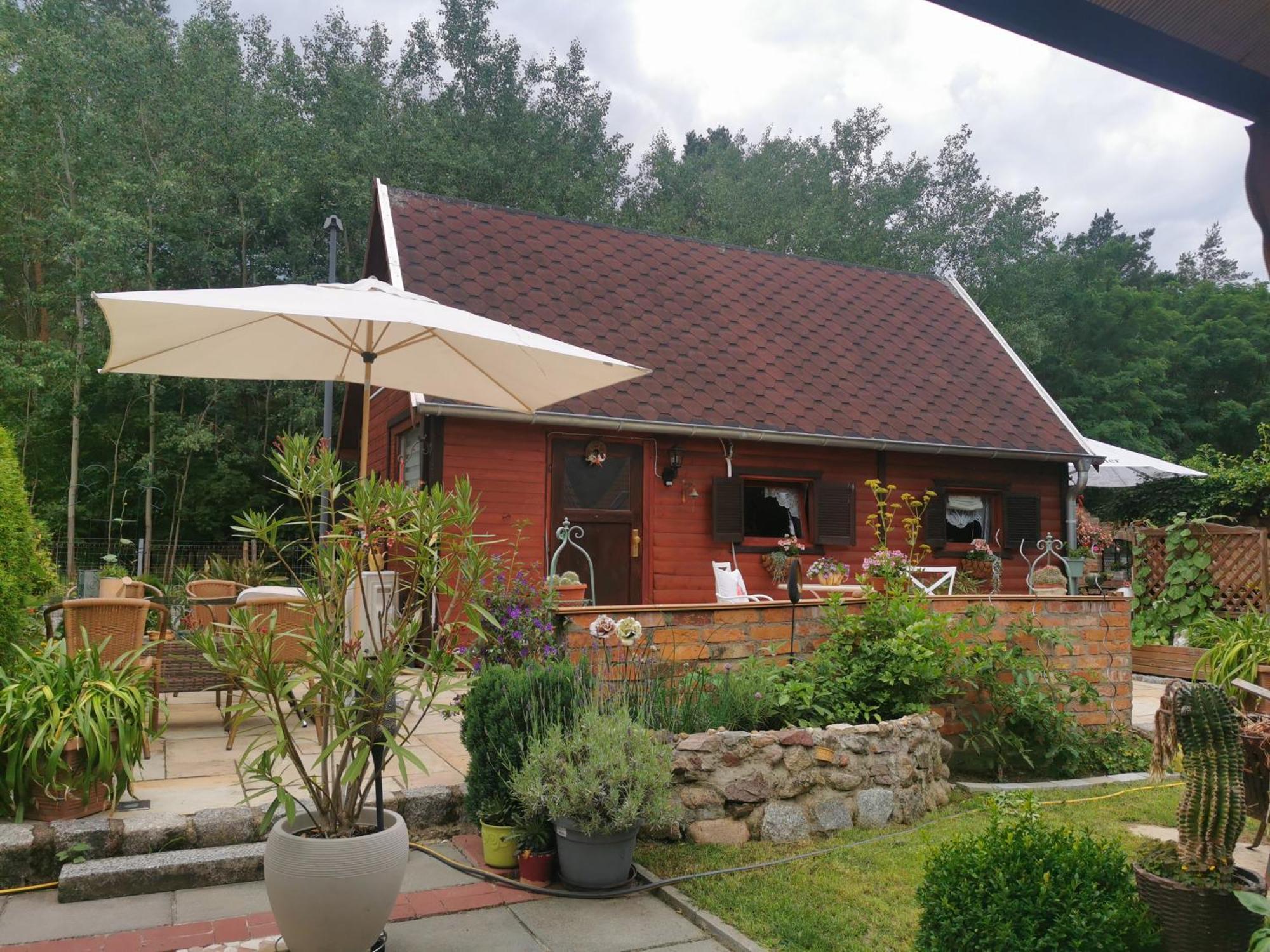 Ferienhaus Mit Mediterraner Terrasse Müllrose الغرفة الصورة