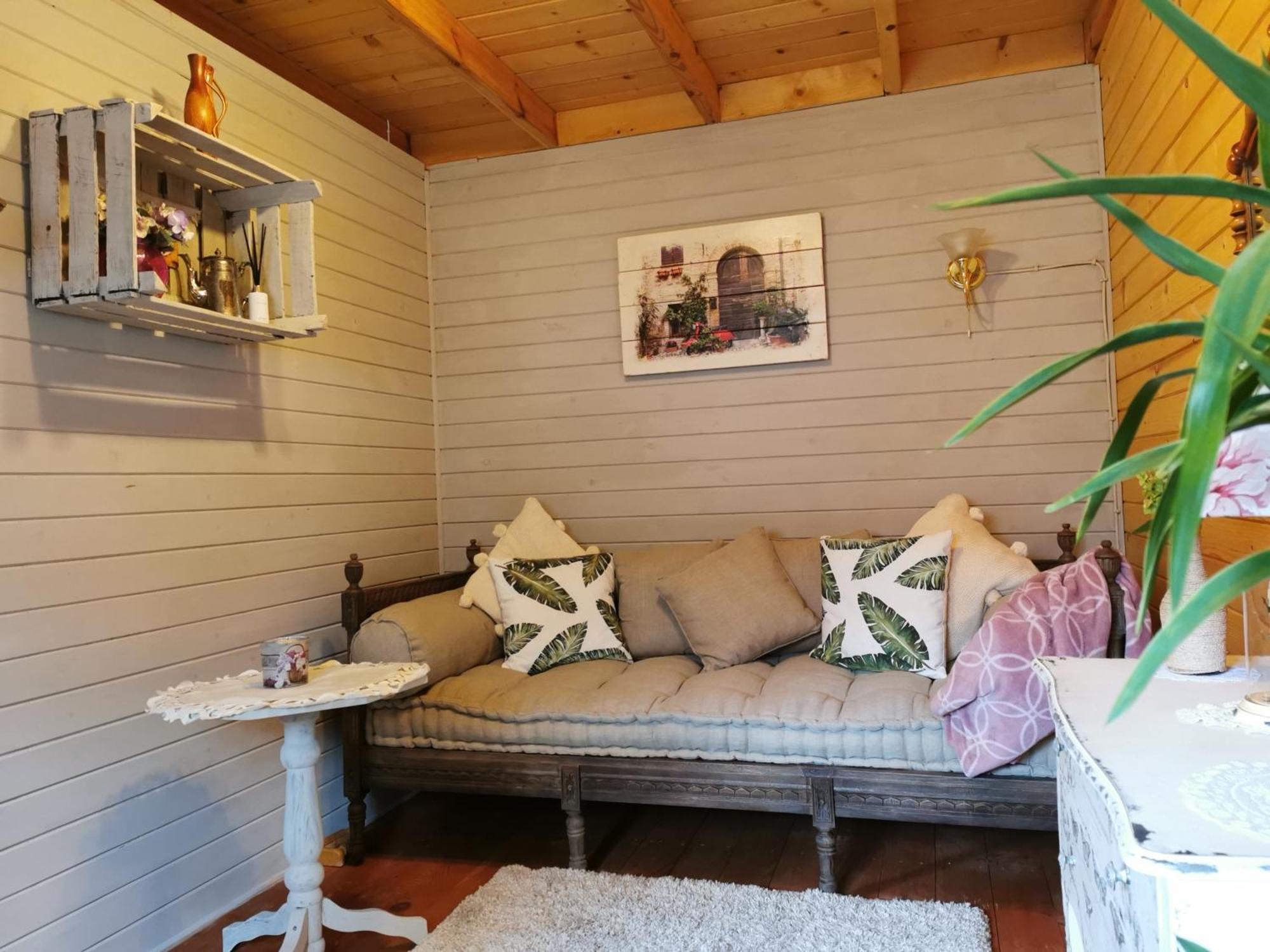 Ferienhaus Mit Mediterraner Terrasse Müllrose الغرفة الصورة