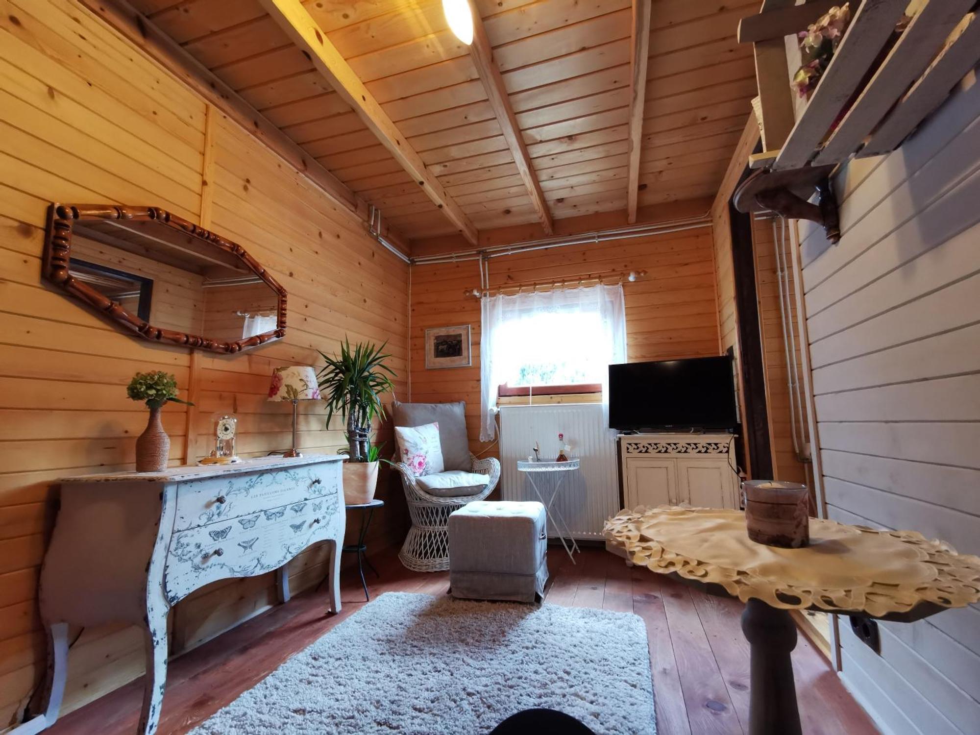 Ferienhaus Mit Mediterraner Terrasse Müllrose الغرفة الصورة